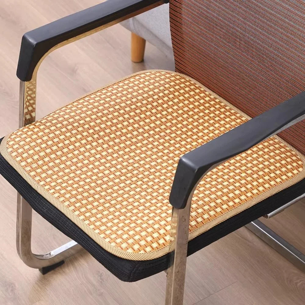 Bamboo Cooling Seat Cushion – Breathable Non-Slip Chair Mat Bamboo Seat Cushion Axl