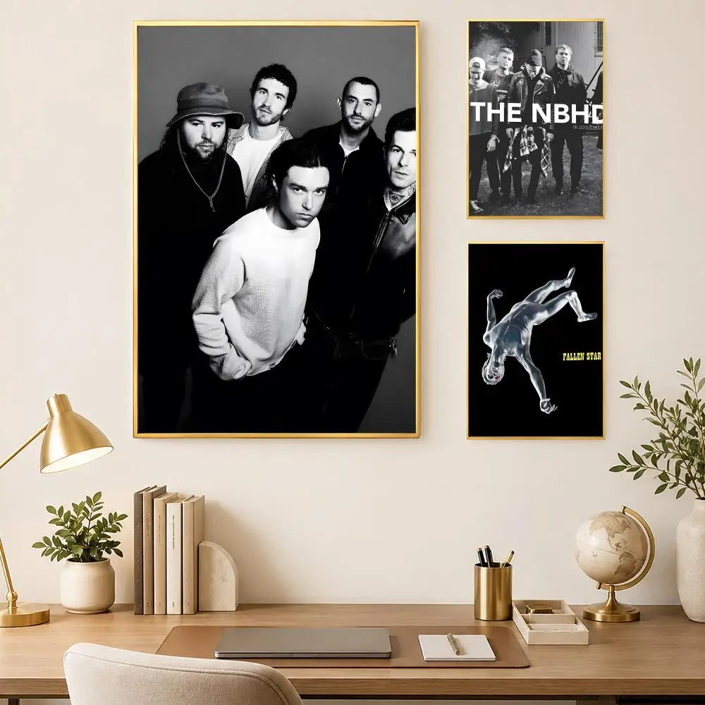 The Neighbourhood Poster – Self-Stick HD PVC Wall Art Decor Wall Art Poster Axl
