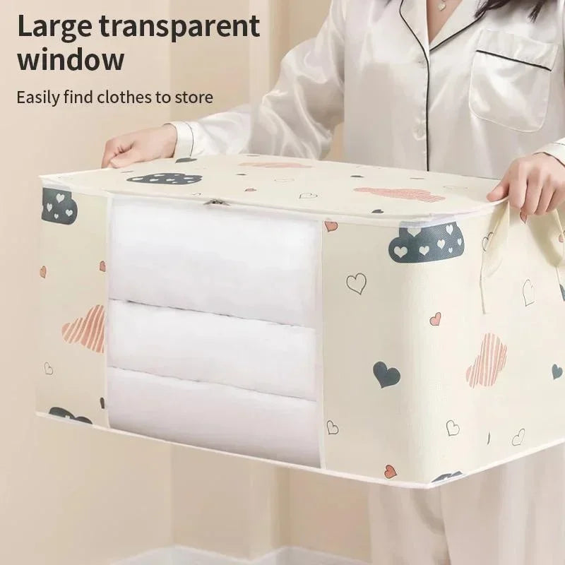 Large Storage Bag 50L–75L | Quilt, Duvet & Clothes Organizer Clothes Storage Bag Axl