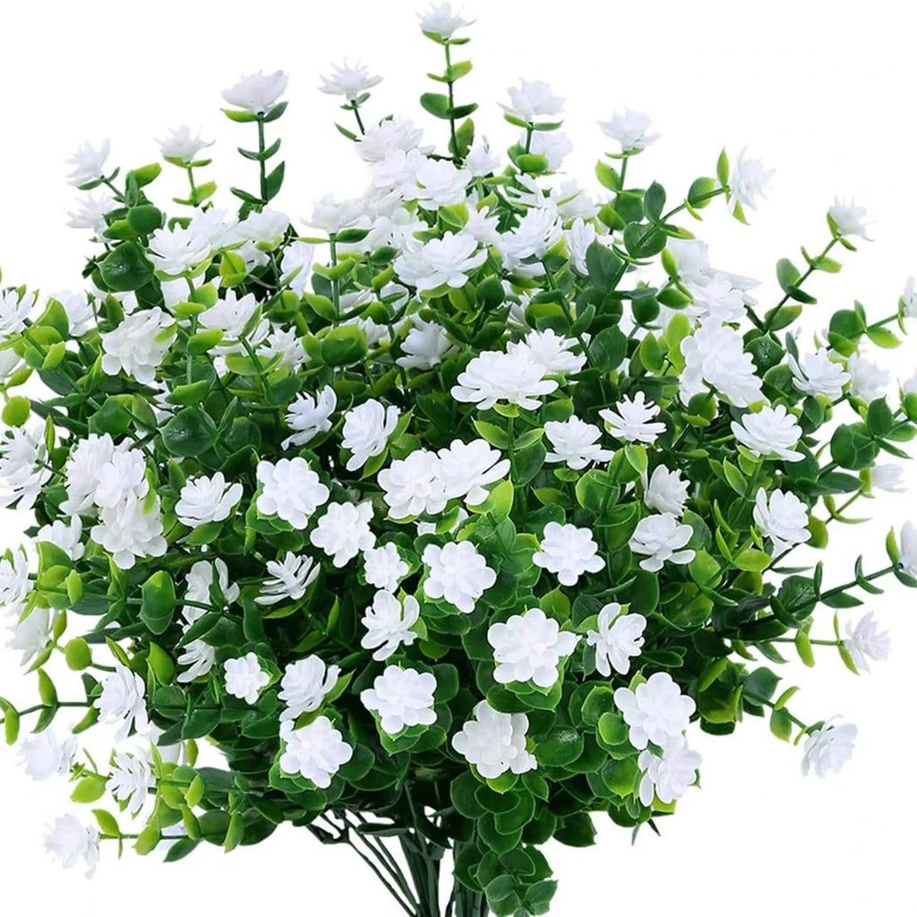 Artificial Eucalyptus Fake Flower Stems – Wedding & Home Decor Artificial Flower Stems Axl