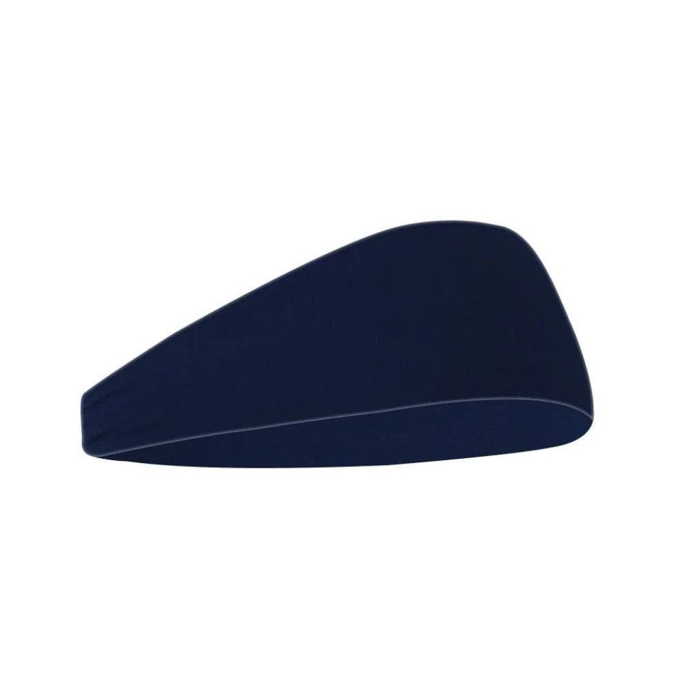 Men's Non-Slip Moisture-Wicking Workout Headband Quick-Dry Sports Headband Axl Dark Blue