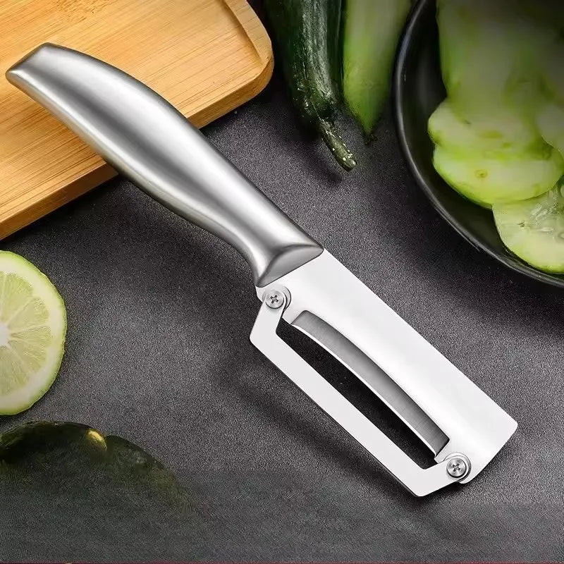 Stainless Steel Sugarcane Peeler Knife – Fruit & Salad Peeler Fruit Peeler Knife Axl