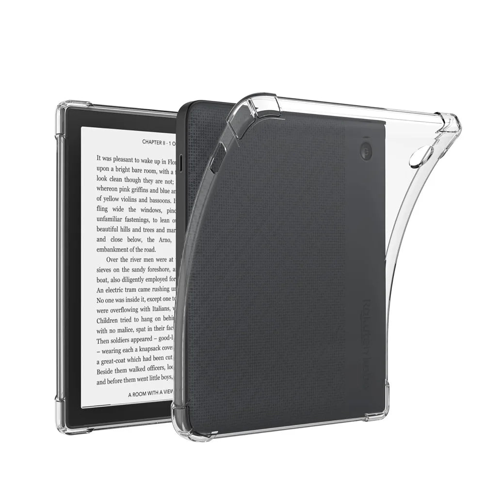 Kobo Libra Colour 2024 (N428) Clear TPU Protective Cover E-Reader Protective Case Axl