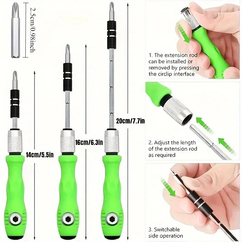 32-in-1 Precision Screwdriver Set – Magnetic Mini Repair Kit Precision Screwdriver Set Axl