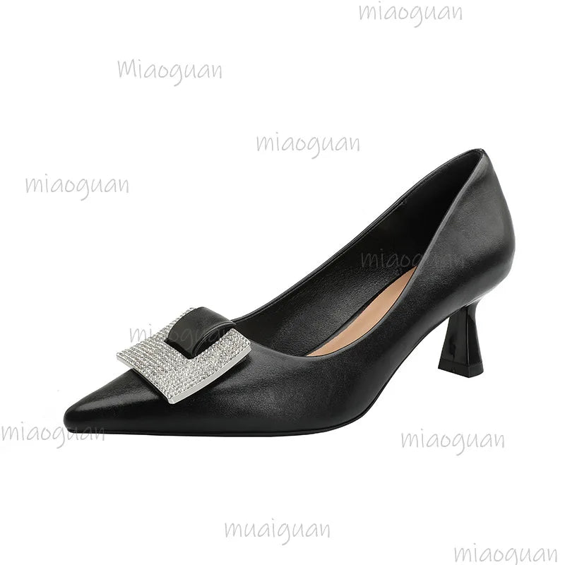 Women's Stiletto Pumps – Patent Leather Pointed Toe Office Heels Stiletto Heel Pumps Axl