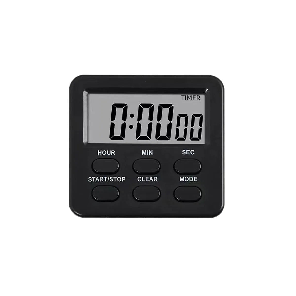 KT THERMO Digital Kitchen Timer & Alarm Clock | Compact Digital Kitchen Timer Axl Black