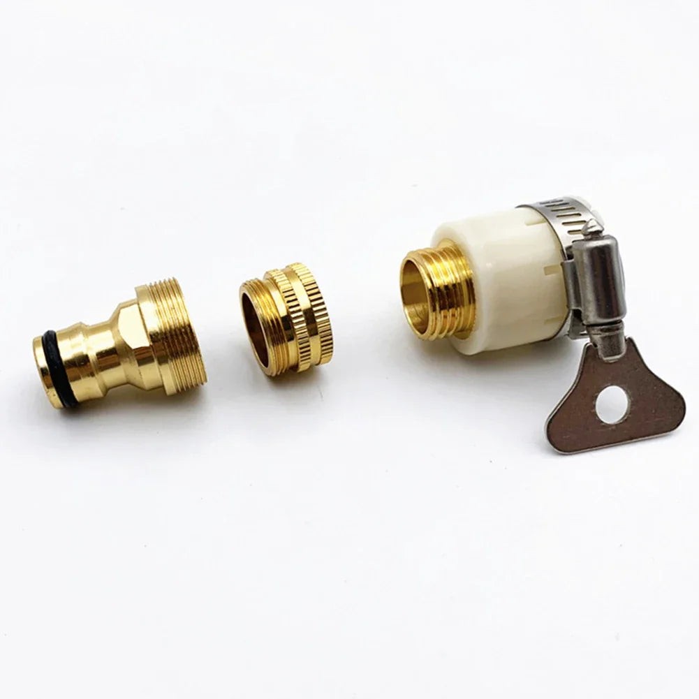 Universal Hose Tap Adapter 15–23mm | Garden Faucet Connector Garden Hose Adapter Axl