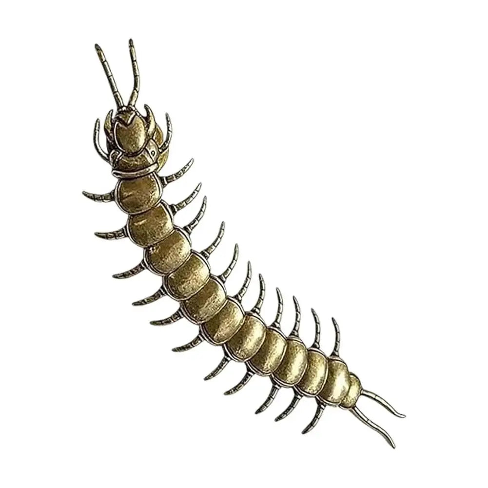 Vintage Centipede Brooch – Gothic Insect Clip-On Accessory Gothic Insect Brooch Axl A