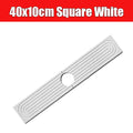 Diatomite Sink Faucet Mat – Quick-Drying Stone Splash Guard Sink Faucet Mat Axl 40x10cm Square White