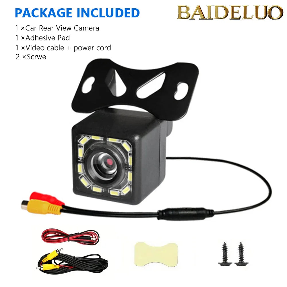 HD Night Vision Rear View Backup Camera – Wide Angle CCD Backup Parking Camera Axl Default Title