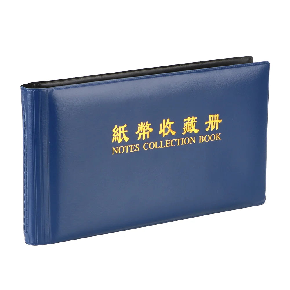 30-Page Paper Money Collection Album | Banknote Collector Book Banknote Collection Album Axl
