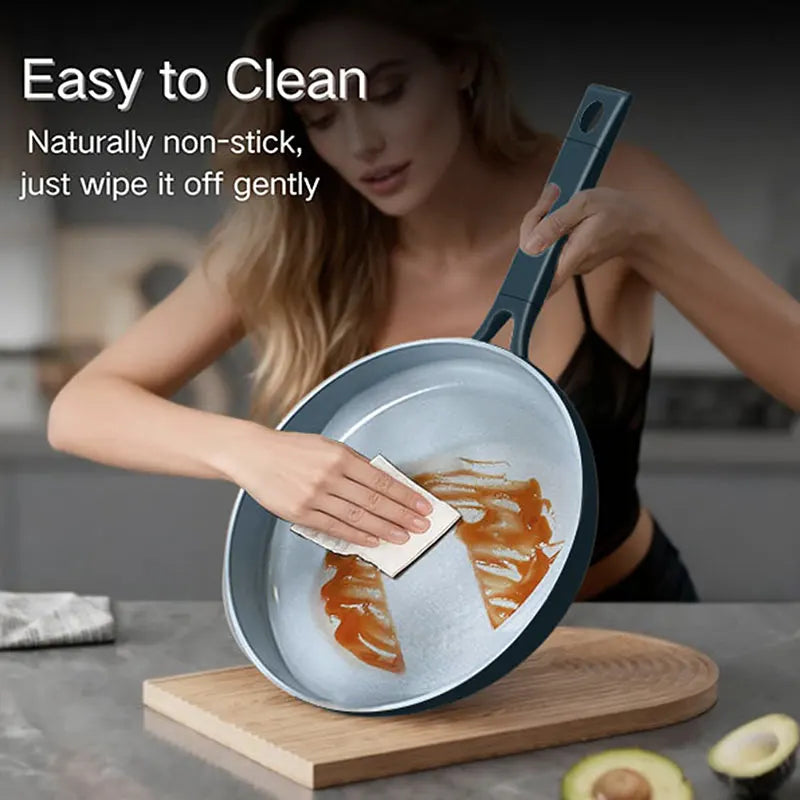 28cm Ceramic Nonstick Frying Pan – Eco-Friendly Skillet Ceramic Frying Pan Axl