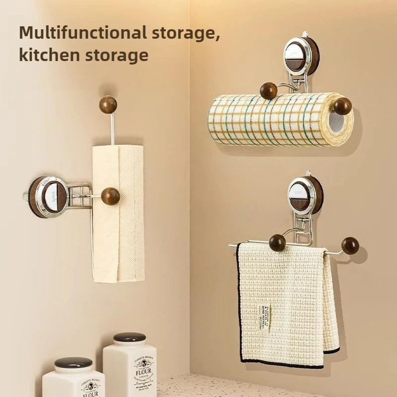 Wall-Mount Stainless Steel Kitchen & Bathroom Storage Rack Wall Storage Rack Axl