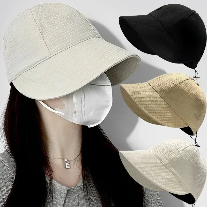 Foldable Wide Brim Sun Hat – Adjustable Beach Panama Cap Wide Brim Sun Hat Axl