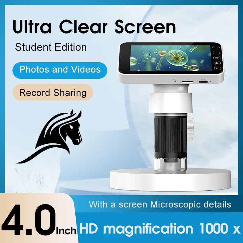 Portable Digital Microscope 500x – Kids Science Learning Tool Digital Microscope Axl