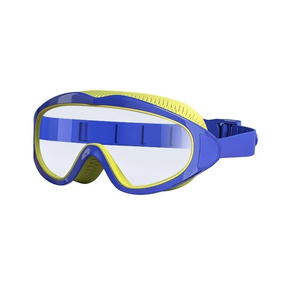 Anti-Fog Kids Swimming Goggles – UV Protection Large Frame Swim Goggles Axl Blue