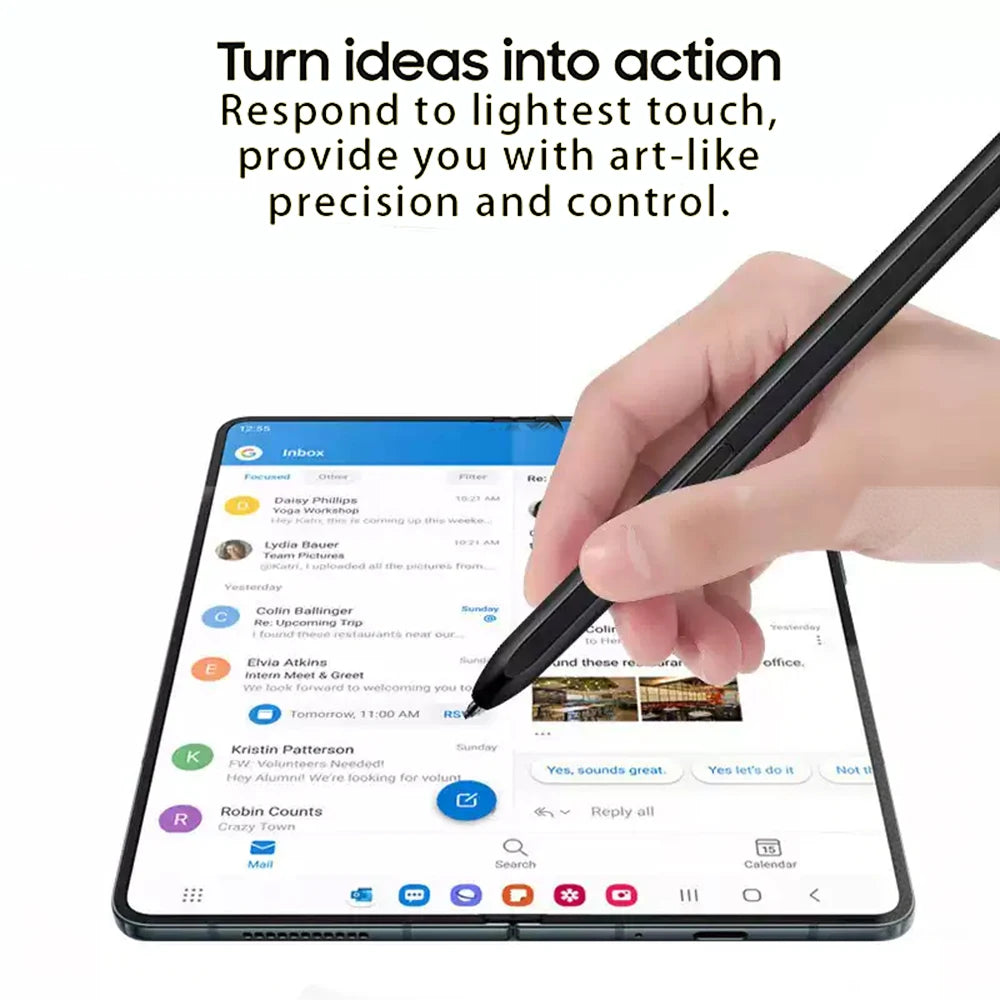 S Pen Stylus for Samsung Galaxy Z Fold 4 + 3 Tips/Nibs Passive Stylus Pen Axl