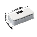 Mini Handheld Bag Sealer – Rechargeable Heat Sealing Machine Heat Bag Sealer Axl White