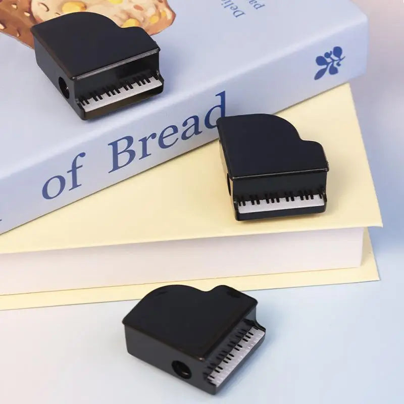 Piano-Shaped Pencil Sharpener | Music Stationery Gift Novelty Pencil Sharpener Axl