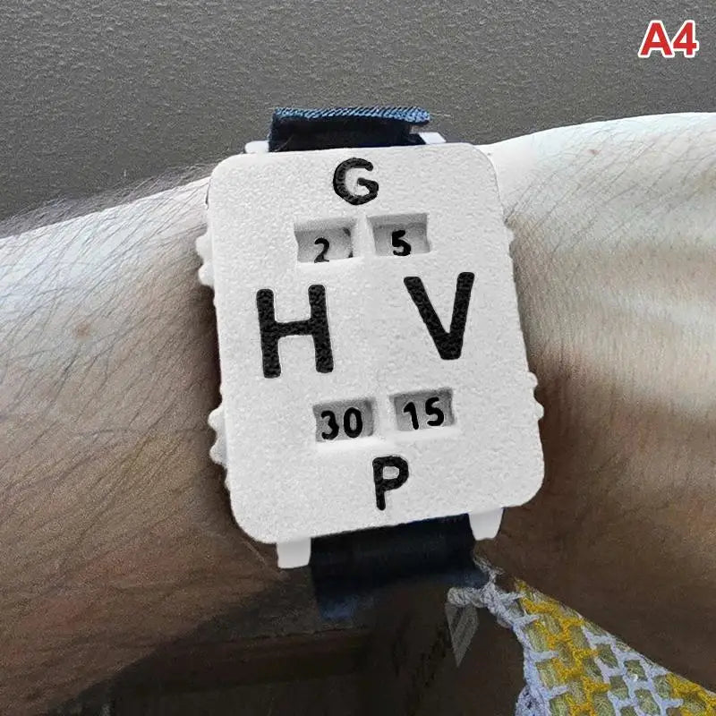 Match Score Tracker Wristband – Cricket Tennis Padel Scorer Sports Score Wristband Axl A4