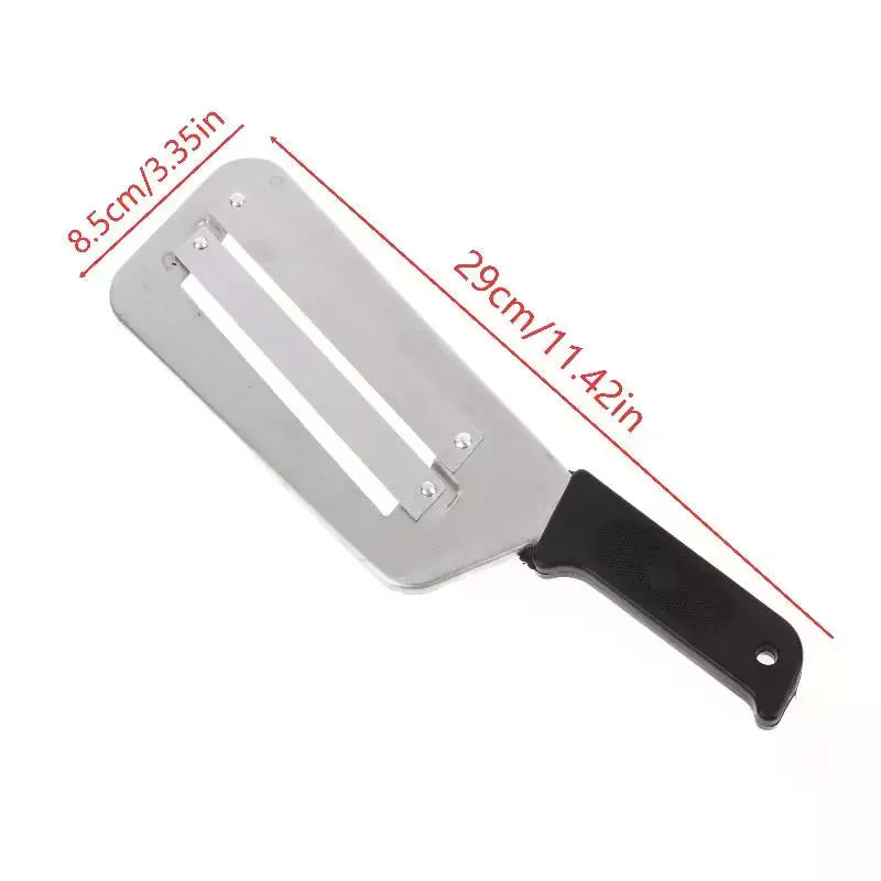 Double Blade Stainless Steel Vegetable Slicer & Fruit Shredder Vegetable Slicer Axl