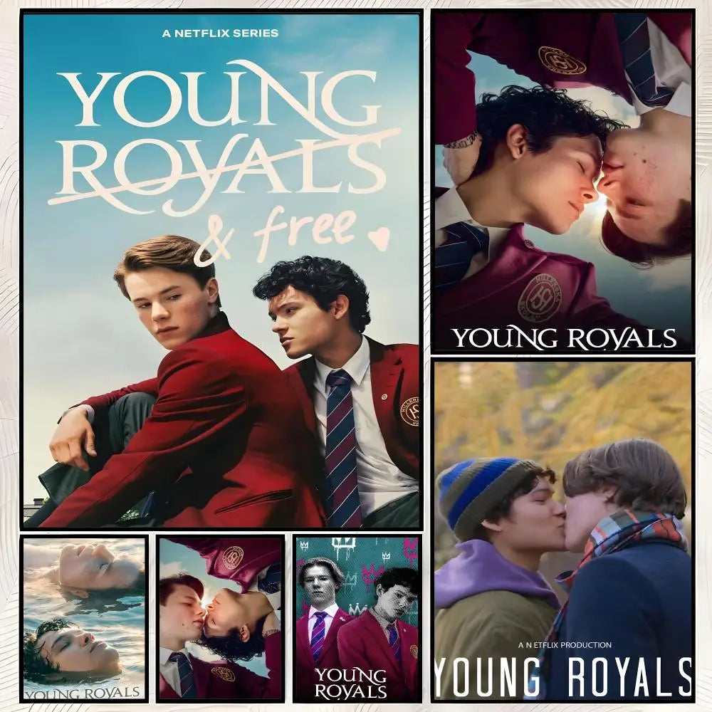 Young Royals Self-Stick Wall Poster – HD Waterproof Wall Art Wall Art Poster Axl
