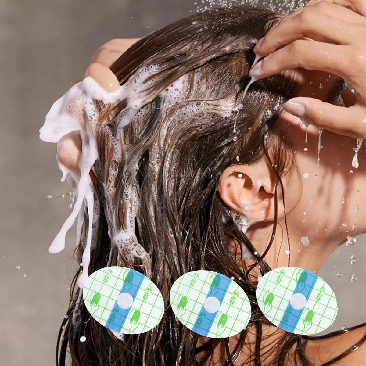 100pc Waterproof Ear Stickers – Kids & Adult Swimming Ear Covers Waterproof Ear Covers Axl