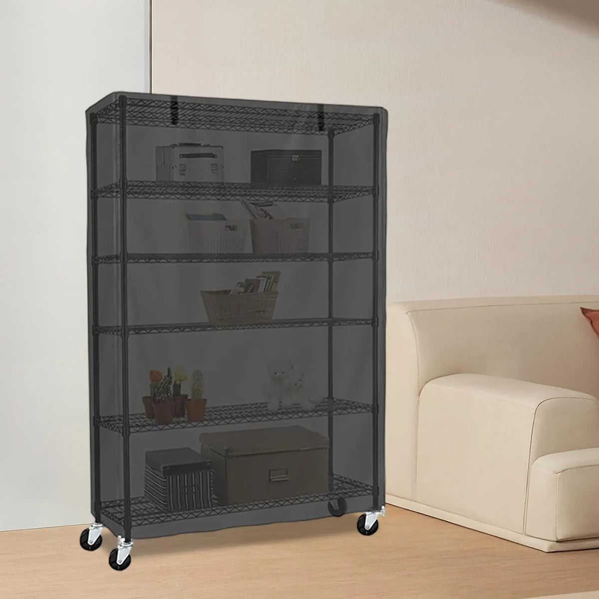 Waterproof Shelf Cover – Oxford Cloth Dust & Moisture Guard Shelf Dust Cover Axl