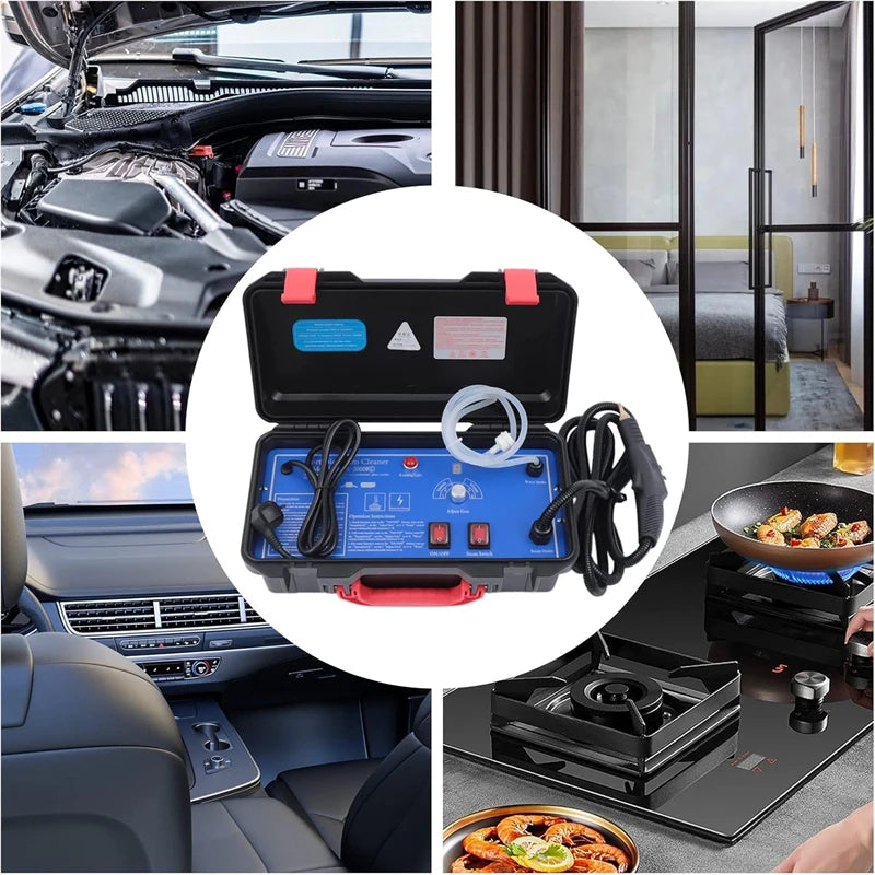 BALASHOV 3100W High-Pressure Steam Cleaner – Kitchen, Car & Home Steam Cleaner Axl