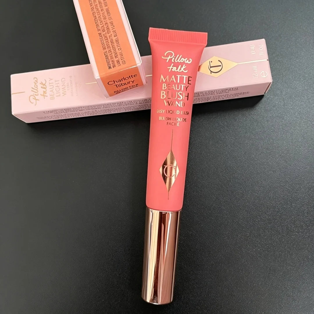 Charlotte Tilbury Liquid Blush Highlighter Lip Gloss Makeup Set Face Makeup Set Axl Peach Pop