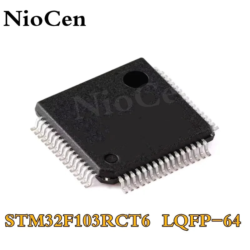 5PCS STM32F103RCT6 LQFP-64 32-Bit Microcontroller IC Chip Microcontroller IC Axl