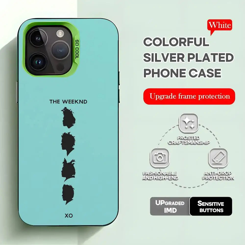 The Weeknd XO iPhone Case – Plating Cover for iPhone 11–16 iPhone Phone Case Axl