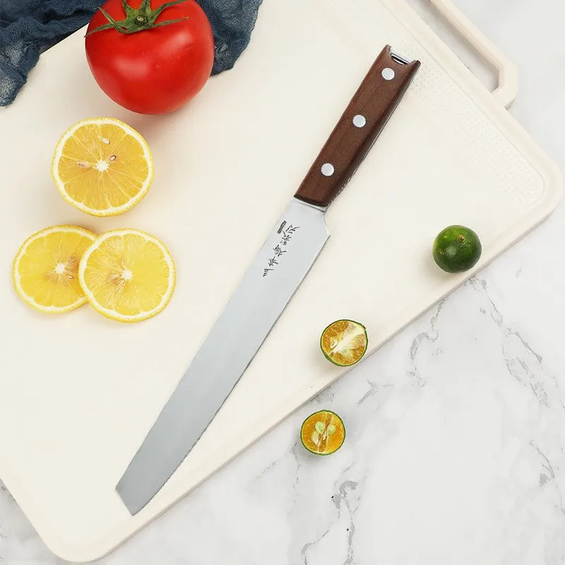 Ebony Handle Fruit Knife – 7" Carbon Steel Kitchen Paring Knife Kitchen Paring Knife Axl