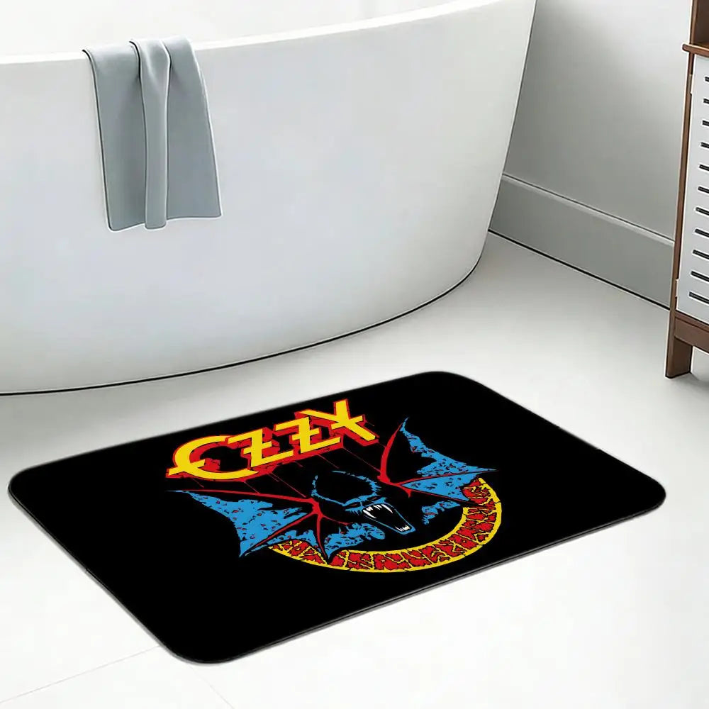 Diatomite Bath Mat – Quick Dry Anti-Slip Rock Graphic Floor Mat Diatomite Bath Mat Axl