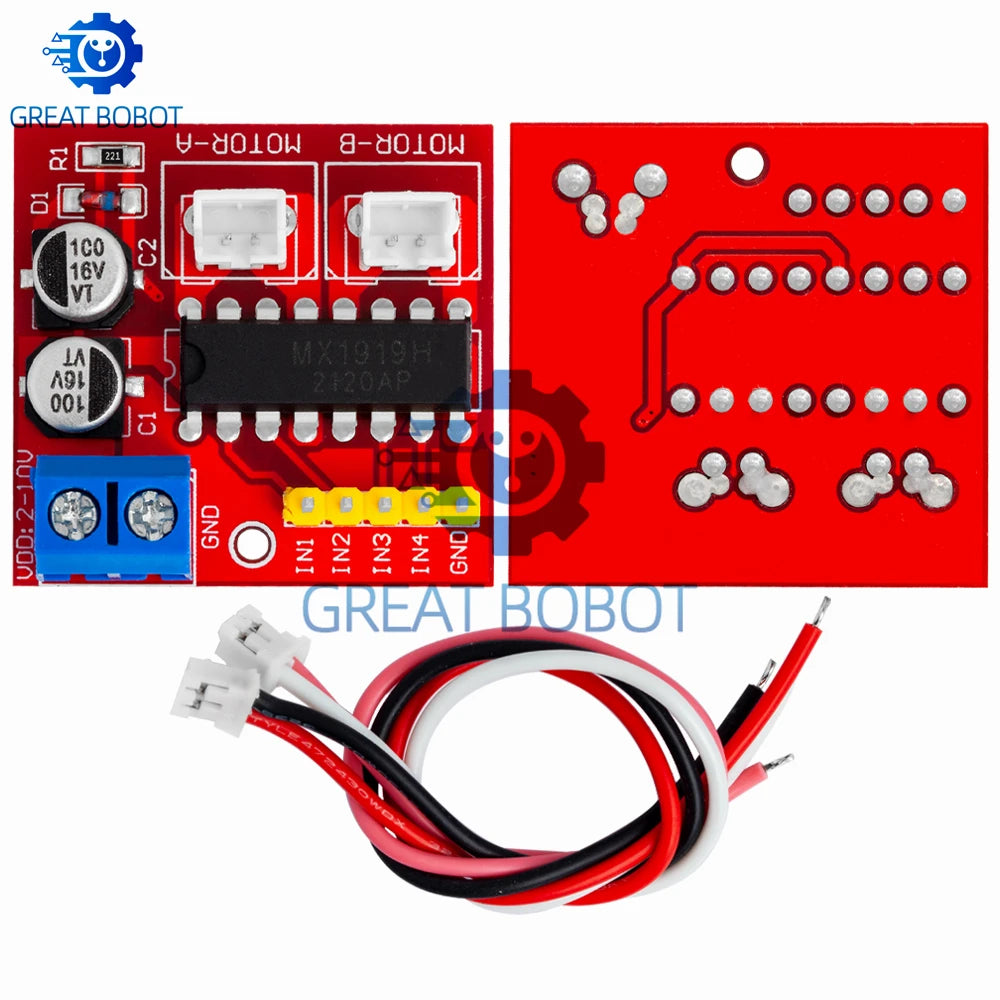 MX1919 2.5A Dual H-Bridge DC Motor Driver Module for Arduino Motor Driver Module Axl