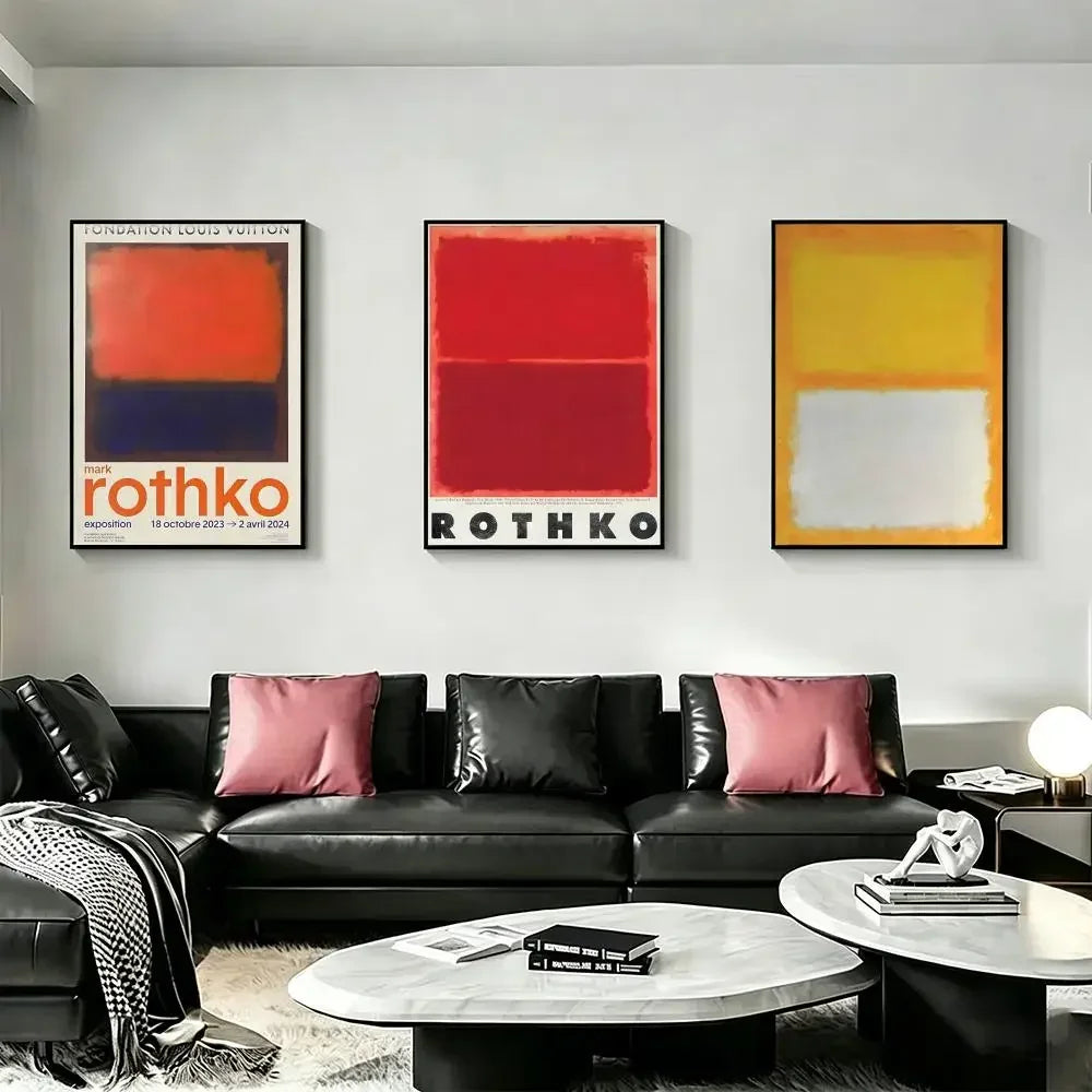 Mark Rothko Art Poster – HD Waterproof Wall Decor Print Art Wall Poster Axl