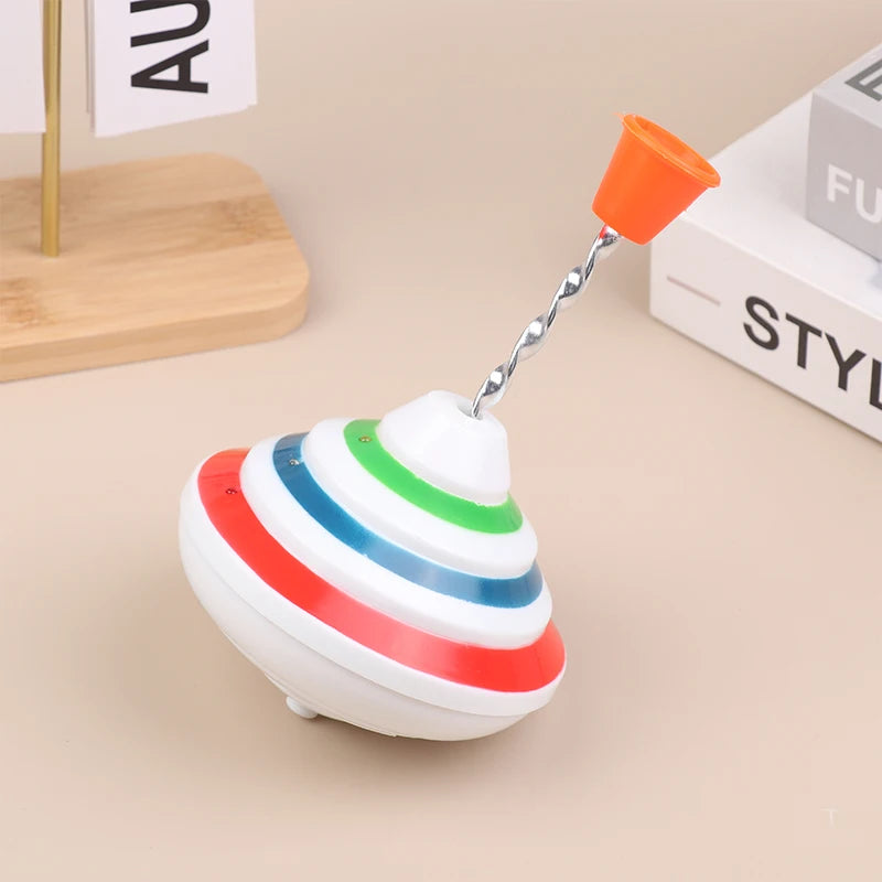 LED Musical Spinning Top Toy – Light-Up Gyro Gift for Kids LED Spinning Top Toy Axl