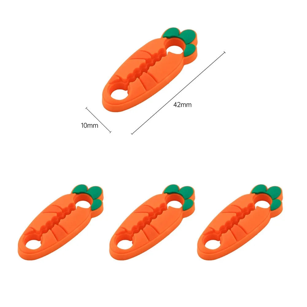 4-Pack Silicone Car Door Lock Buffer – Quiet Close Damper Car Door Accessory Axl Orange