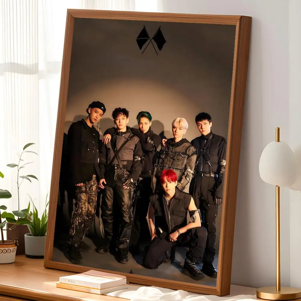 EXO Music Wall Poster – Self-Stick HD Waterproof Wall Art Wall Art Poster Axl