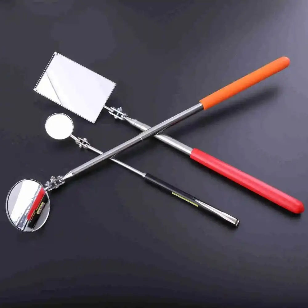 Telescopic Inspection Mirror – Rotatable Stainless Steel Tool Inspection Mirror Axl