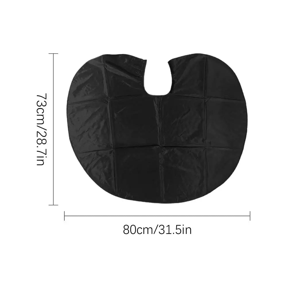 Waterproof Haircut Cape – Adjustable Salon Barber Cape Salon Barber Cape Axl Black