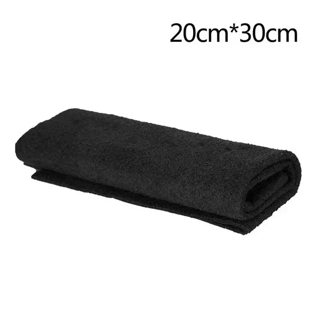 Streak-Free Bamboo Microfiber Cleaning Cloths 3-Pack Microfiber Cleaning Cloth Axl Black 20x30cm 3pcs