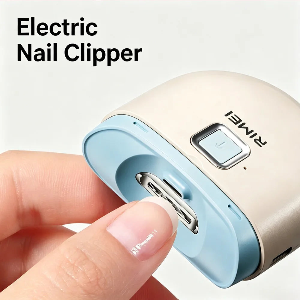 Electric Nail Clipper with LED Light – Auto Grinder & Trimmer Electric Nail Trimmer Axl