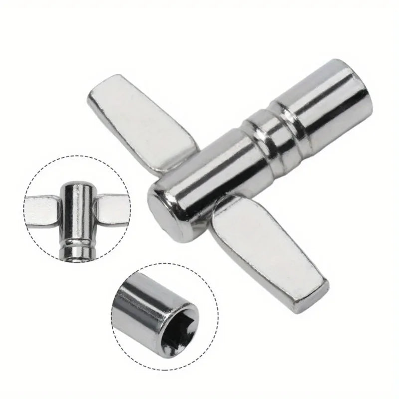 5-Pack Universal Metal Drum Tuning Keys – Standard Drummer Key Drum Tuning Key Axl