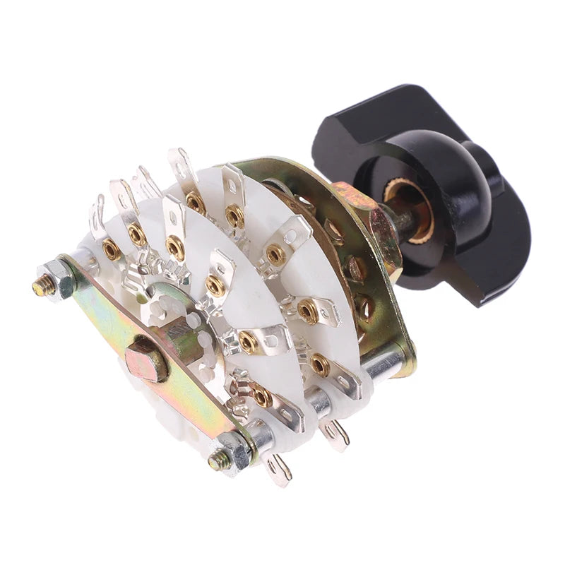 Rotary Switch Selector 2-Pole & 4-Pole Multi-Position with Cap Rotary Switch Axl