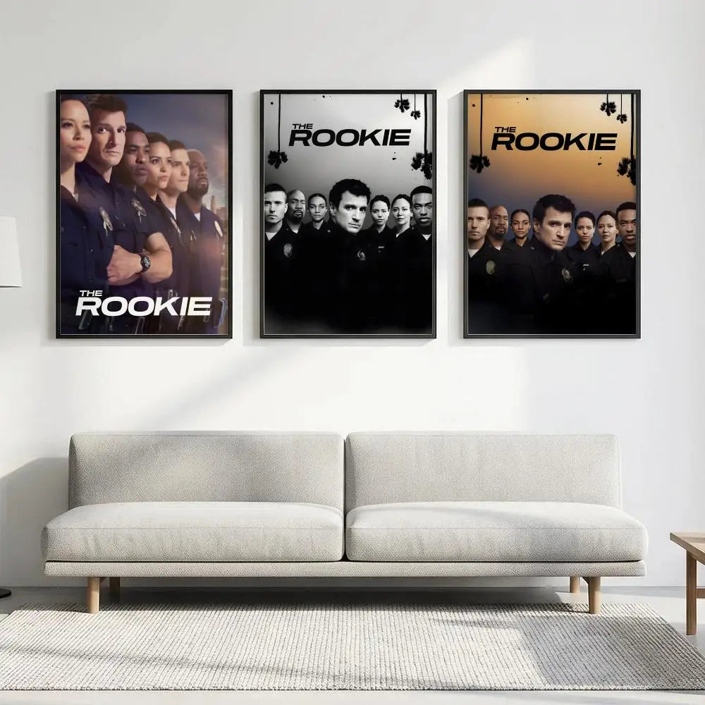 The Rookie TV Series HD Wall Poster | Modern Home Decor Art Wall Art Poster Axl