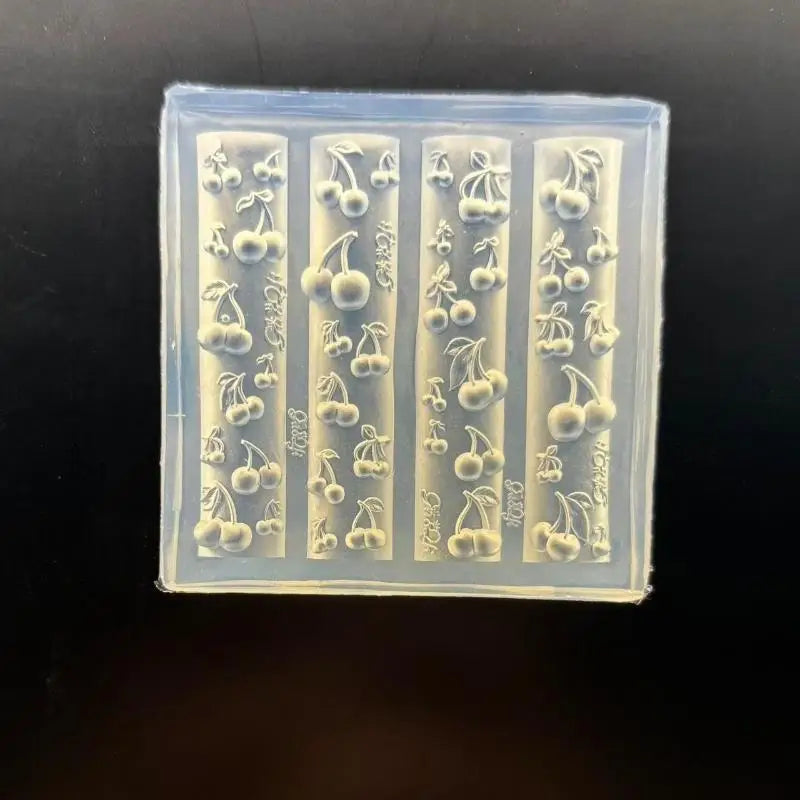 3D Rose Butterfly Silicone Nail Art Mold | DIY Manicure Tool Nail Art Mold Axl A1