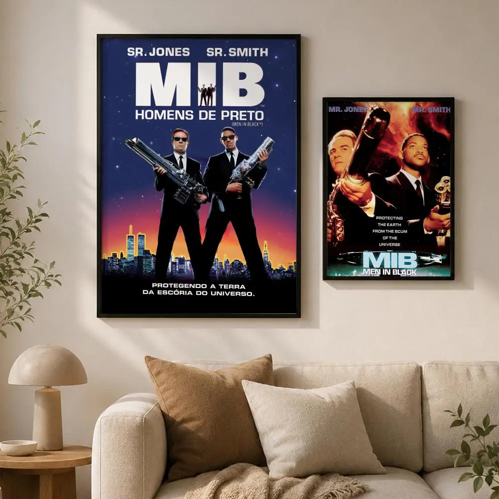 Peel-and-Stick PVC HD Movie Wall Poster – Modern Home Decor Wall Art Poster Axl