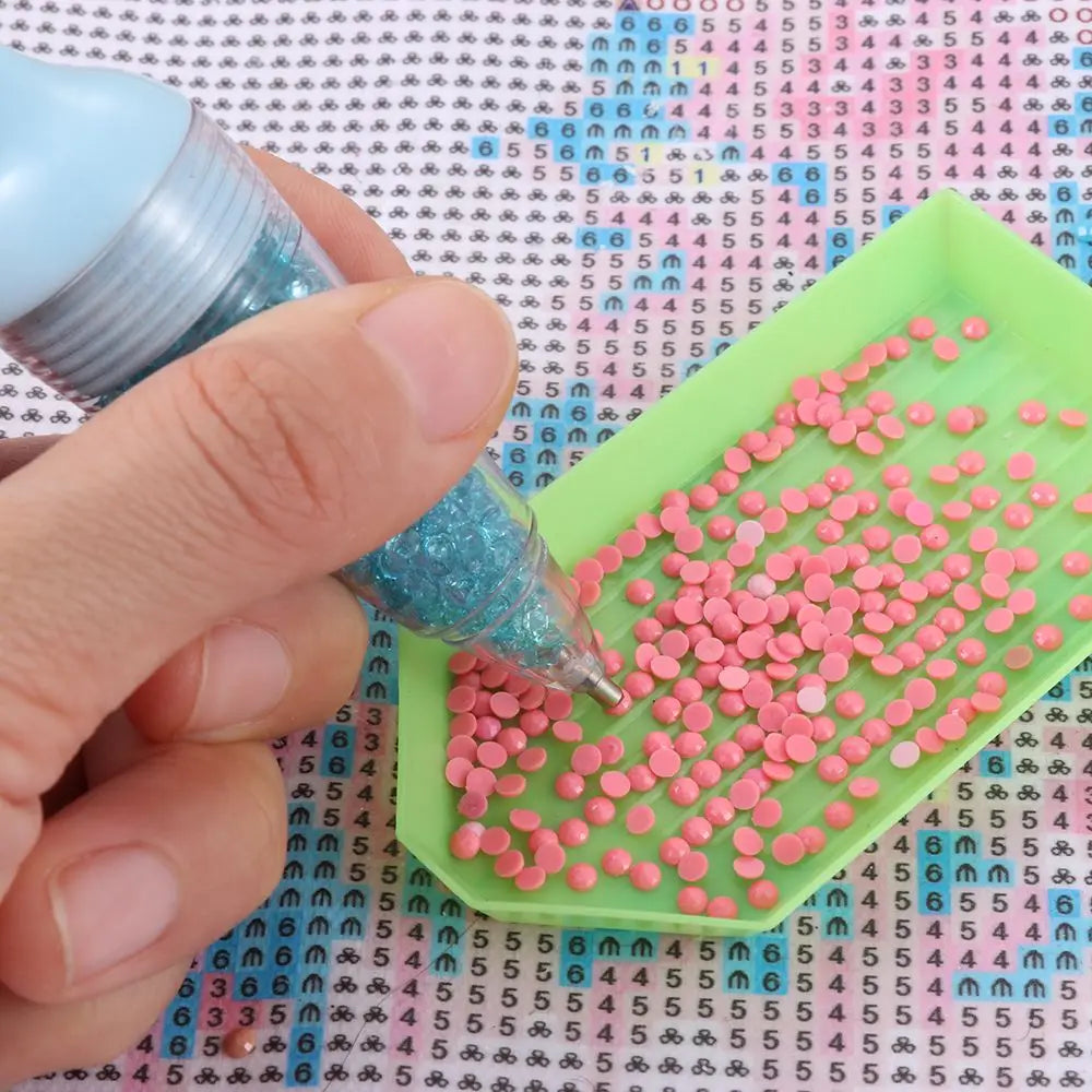 5D Diamond Painting Point Drill Pen – Flower Pot Design Tool Diamond Painting Pen Axl