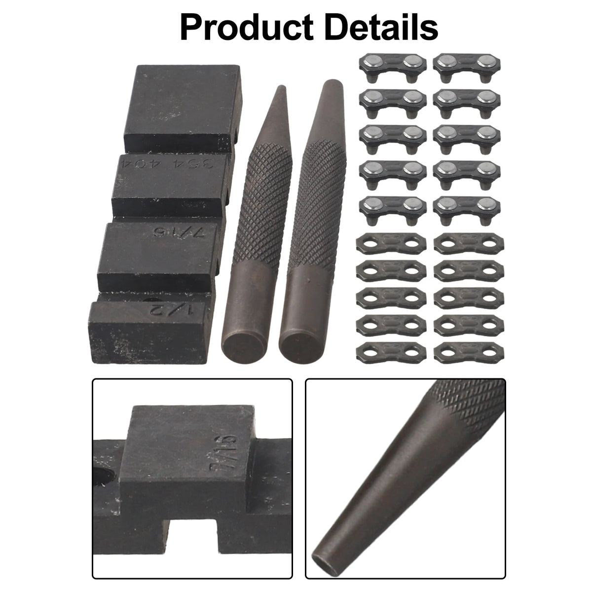 3-Piece Carbon Steel Chainsaw Chain Breaker & Repair Kit Chainsaw Repair Kit Axl